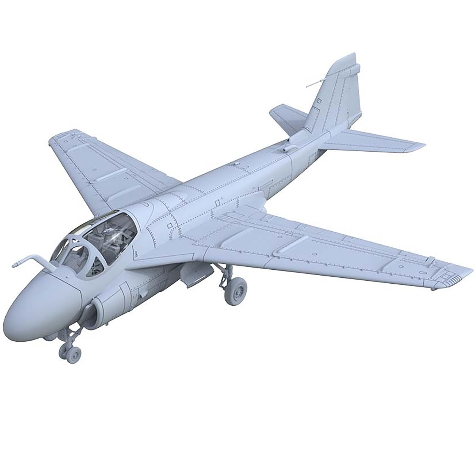 A-6E Intruder 1/144 スケールモデル Amazon.com: 1/144 Scale 3D Military Model US A-6 Intruder Attack